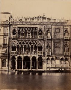 FRANCIS FRITH - Golden Palace, Venice