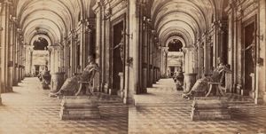 Giuliano Ansiglioni - Roma, secondo corridoio della Biblioteca Vaticana