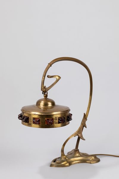 MANIFATTURA FRANCESE : Lampada da tavolo  - Asta Tiny design - Associazione Nazionale - Case d'Asta italiane