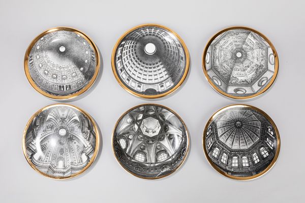 Piero Fornasetti : Cupole dItalia  - Asta Tiny design - Associazione Nazionale - Case d'Asta italiane