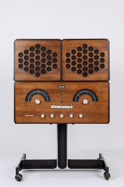 Achille e Pier Giacomo  Castiglioni : Radiofonografo BR126  - Asta Tiny design - Associazione Nazionale - Case d'Asta italiane
