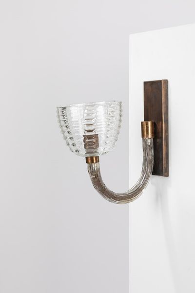 Carlo Scarpa : Lampada da parete  - Asta Tiny design - Associazione Nazionale - Case d'Asta italiane