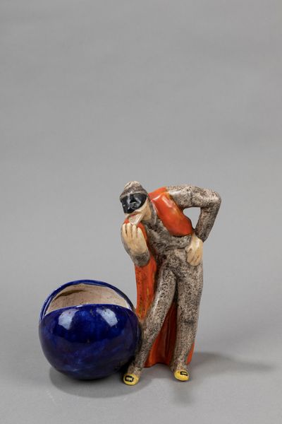 Giuseppe Mazzotti : Personaggio in maschera  - Asta Tiny design - Associazione Nazionale - Case d'Asta italiane