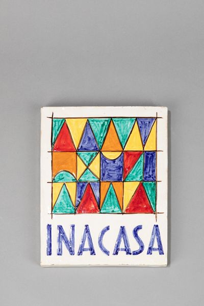 INA Casa : Mattonella decorativa  - Asta Tiny design - Associazione Nazionale - Case d'Asta italiane