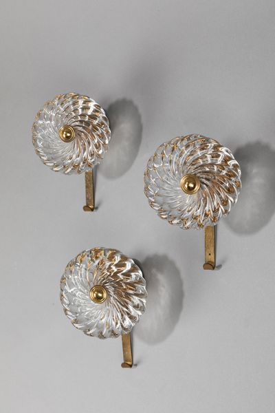 SEGUSO : Serie di tre attaccapanni  - Asta Tiny design - Associazione Nazionale - Case d'Asta italiane