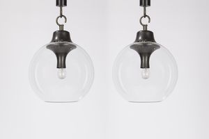 LUIGI CACCIA DOMINIONI - Coppia di lampada a sospensione