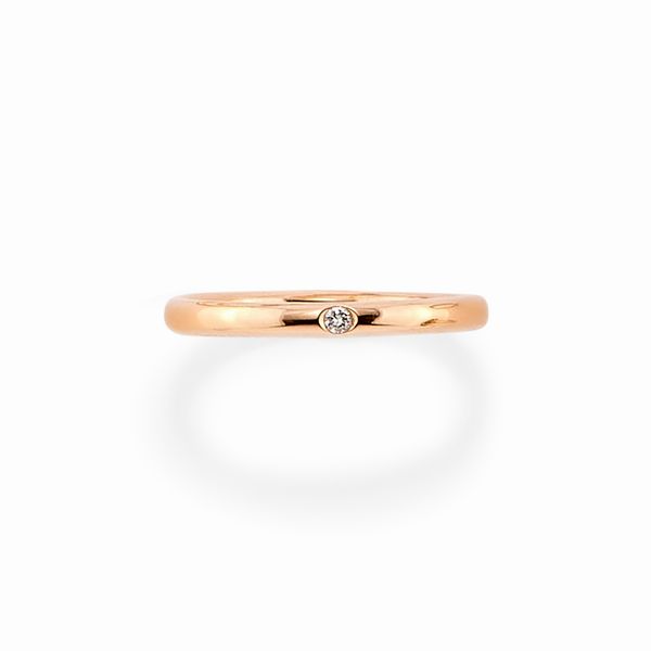 Sette gioielli nei tre ori 18k, diamanti, onice e cristallo di rocca  - Asta Argenti dal XVIII al XX secolo - Associazione Nazionale - Case d'Asta italiane