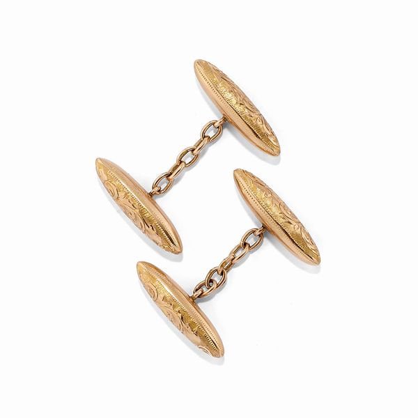 Polsini in oro giallo 9k  - Asta Argenti dal XVIII al XX secolo - Associazione Nazionale - Case d'Asta italiane