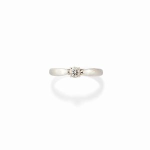 Tiffany & Co. - Anello in platino e diamante