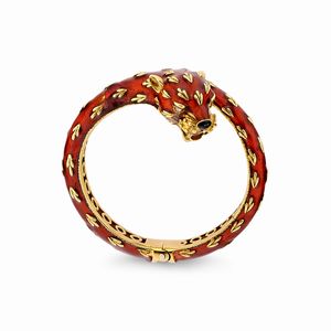 FRASCAROLO - Bracciale in oro giallo 18k, diamanti e smalto