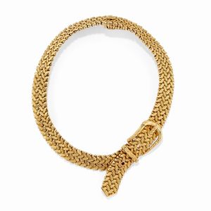 Hermès - Collana in oro giallo 18k