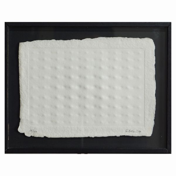 Enrico Castellani  - Asta Arte Moderna e Contemporanea - Associazione Nazionale - Case d'Asta italiane