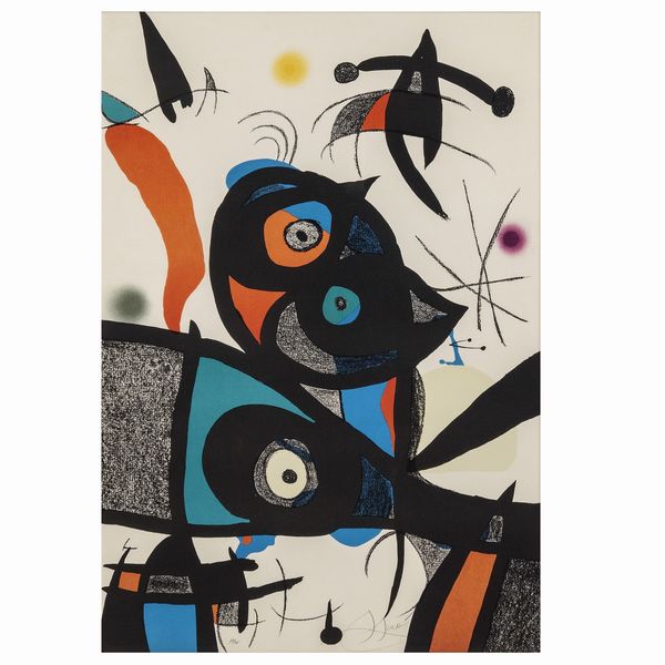 Joan Mir�  - Asta Arte Moderna e Contemporanea - Associazione Nazionale - Case d'Asta italiane
