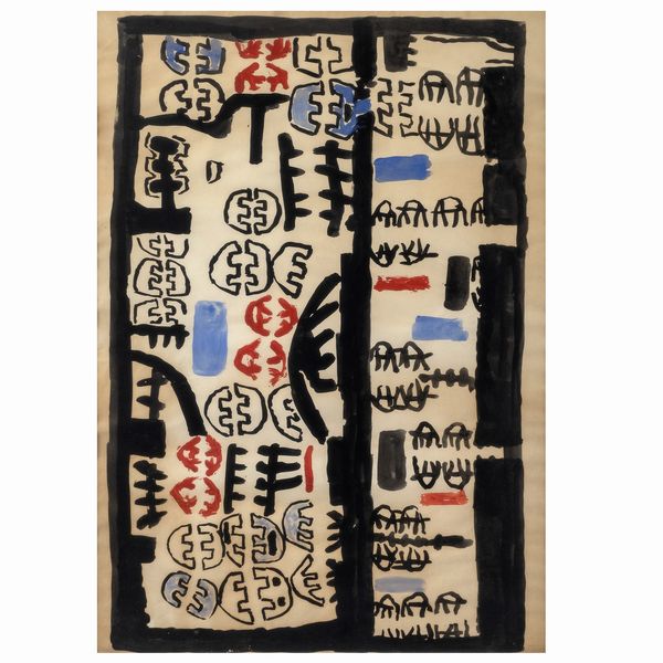 Giuseppe Capogrossi  - Asta Arte Moderna e Contemporanea - Associazione Nazionale - Case d'Asta italiane