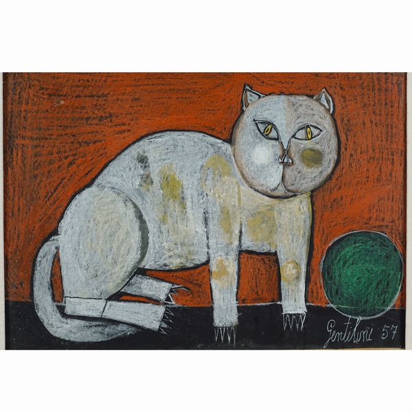 Franco Gentilini  - Asta Arte Moderna e Contemporanea - Associazione Nazionale - Case d'Asta italiane