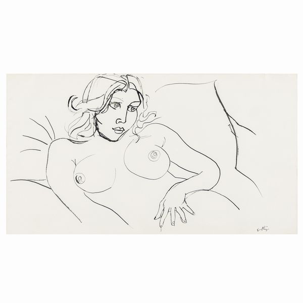 Renato Guttuso  - Asta Arte Moderna e Contemporanea - Associazione Nazionale - Case d'Asta italiane