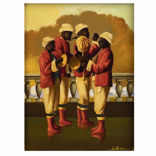 Salvo Russo  - Asta Arte Moderna e Contemporanea - Associazione Nazionale - Case d'Asta italiane