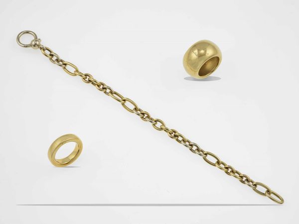 Pomellato. Lotto composto da due anelli ed un bracciale  - Asta Fine jewels - Associazione Nazionale - Case d'Asta italiane