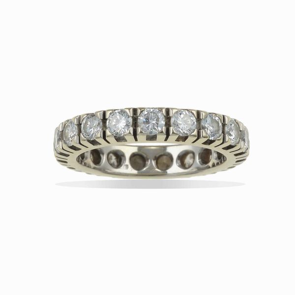 Rivire con diamanti taglio brillante per ct 1.90 circa  - Asta Fine jewels - Associazione Nazionale - Case d'Asta italiane