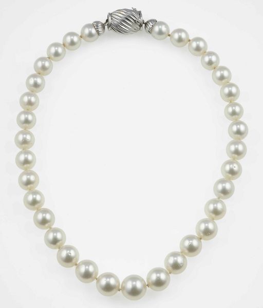 Filo di perle Australia  - Asta Fine jewels - Associazione Nazionale - Case d'Asta italiane