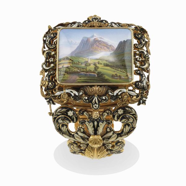 Bracciale con miniatura  - Asta Fine jewels - Associazione Nazionale - Case d'Asta italiane