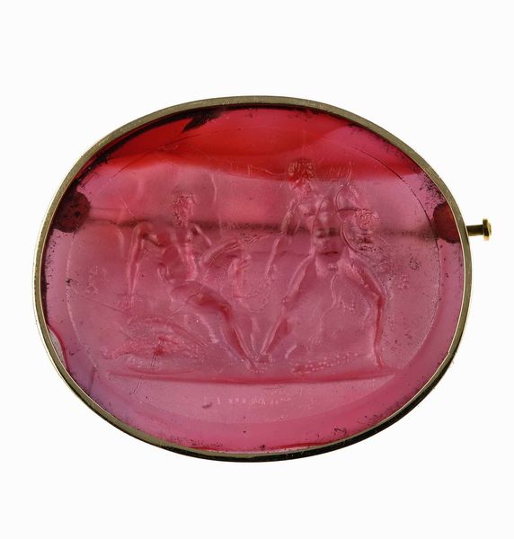 Cammeo su pasta vistrea  - Asta Fine jewels - Associazione Nazionale - Case d'Asta italiane