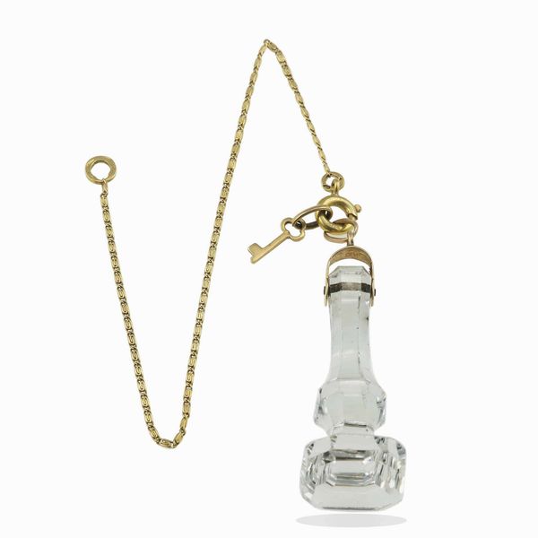 Sigillo in cristallo di rocca con chiave  - Asta Fine jewels - Associazione Nazionale - Case d'Asta italiane