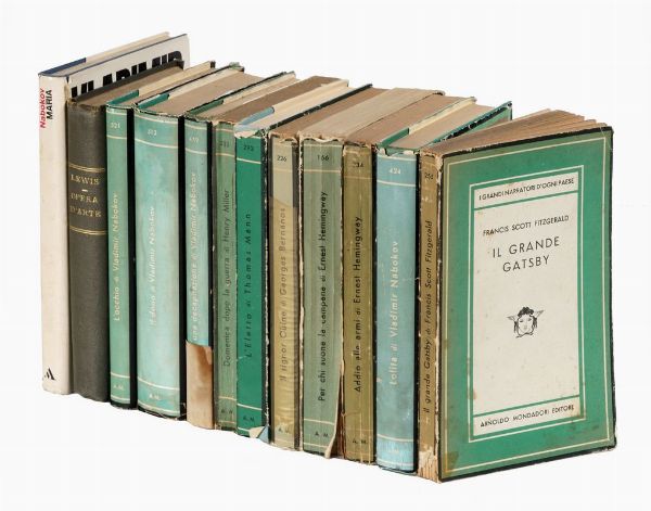 VLADIMIR NABOKOV : Lotto composto di 13 edizioni Medusa.  - Asta Libri, manoscritti e riviste [ASTA A TEMPO] - Associazione Nazionale - Case d'Asta italiane