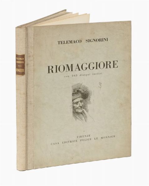 Telemaco Signorini : Riomaggiore. Con 163 disegni inediti.  - Asta Libri, manoscritti e riviste [ASTA A TEMPO] - Associazione Nazionale - Case d'Asta italiane