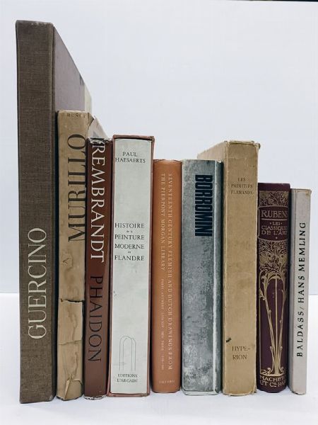 Lotto di 9 opere sull'arte fiamminga e i pittori del '600.  - Asta Libri, manoscritti e riviste [ASTA A TEMPO] - Associazione Nazionale - Case d'Asta italiane