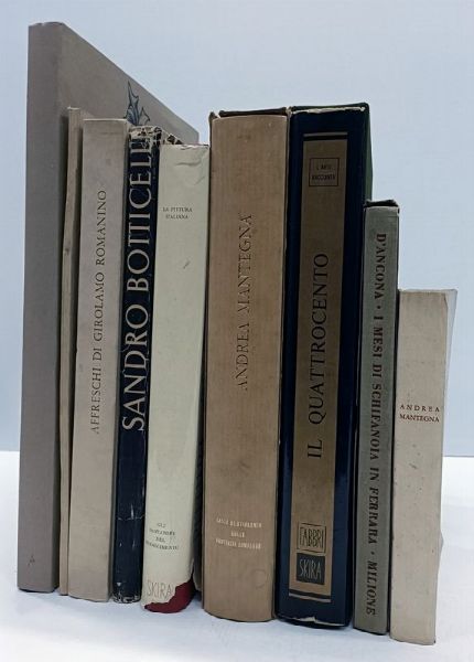 Lotto di 9 opere sull'arte del Rinascimento.  - Asta Libri, manoscritti e riviste [ASTA A TEMPO] - Associazione Nazionale - Case d'Asta italiane