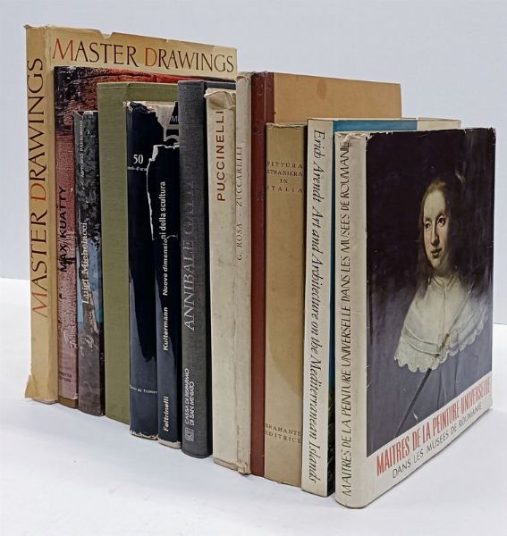 Lotto di 13 opere sulla pittura, scultura e architettura.  - Asta Libri, manoscritti e riviste [ASTA A TEMPO] - Associazione Nazionale - Case d'Asta italiane