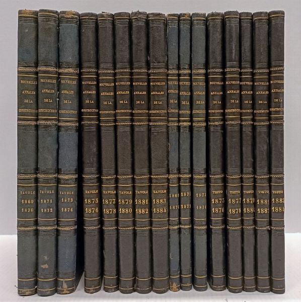 Nouvelles Annales de la Construction. Publication rapide et conomique des documents [...] relatifs  la construction franaise et trangre.  - Asta Libri, manoscritti e riviste [ASTA A TEMPO] - Associazione Nazionale - Case d'Asta italiane