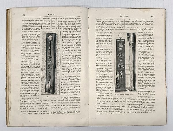 La Nature. Revue des sciences et de leurs applications aux arts et a l'industrie.  - Asta Libri, manoscritti e riviste [ASTA A TEMPO] - Associazione Nazionale - Case d'Asta italiane