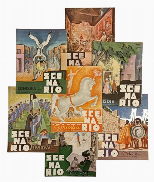 Scenario. Rivista mensile delle arti della scena.  - Asta Libri, manoscritti e riviste [ASTA A TEMPO] - Associazione Nazionale - Case d'Asta italiane