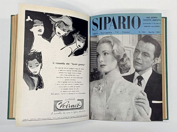 Sipario. Rassegna mensile dello spettacolo.  - Asta Libri, manoscritti e riviste [ASTA A TEMPO] - Associazione Nazionale - Case d'Asta italiane