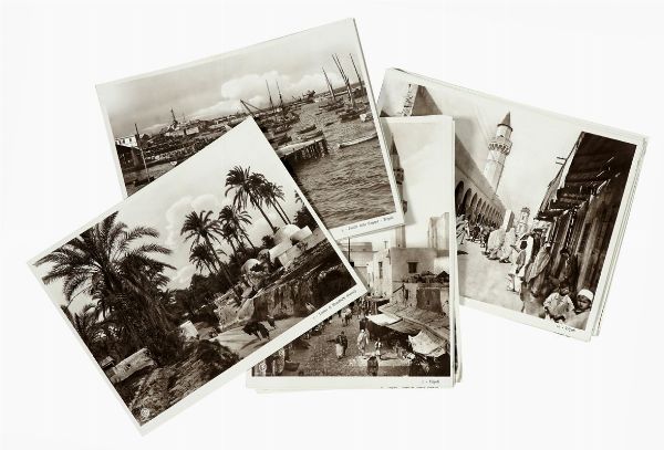 Raccolta di 47 stampe tipografiche della Libia coloniale  - Asta Libri, manoscritti e riviste [ASTA A TEMPO] - Associazione Nazionale - Case d'Asta italiane