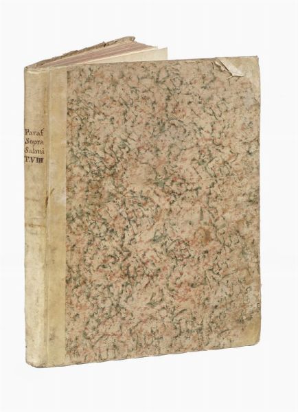 BENEDETTO MARCELLO : Estro Poetico Armonico. Parafrasi sopra li secondi venticinque salmi. Poesia di Girolamo Ascanio Giustiniani, Musica di Benedetto Marcello patrizj veneti. Tomo ottavo.  - Asta Libri, manoscritti e riviste [ASTA A TEMPO] - Associazione Nazionale - Case d'Asta italiane