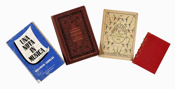 Lotto di 32 opere di letteratura, in miniatura.  - Asta Libri, manoscritti e riviste [ASTA A TEMPO] - Associazione Nazionale - Case d'Asta italiane