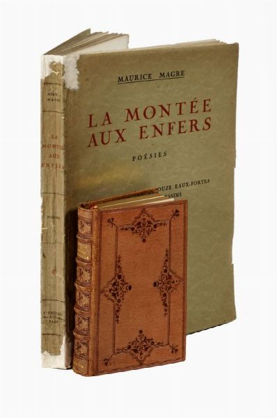 MAURICE MAGRE : La Monte aux Enfers.  - Asta Libri, manoscritti e riviste [ASTA A TEMPO] - Associazione Nazionale - Case d'Asta italiane