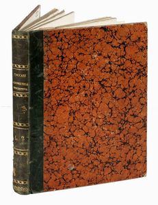 FRANCESCO TACCANI : Geometria descrittiva ad uso degli artisti. Volume I (-II).  - Asta Libri, manoscritti e riviste [ASTA A TEMPO] - Associazione Nazionale - Case d'Asta italiane