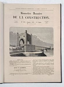 Nouvelles Annales de la Construction. Publication rapide et conomique des documents [...] relatifs  la construction franaise et trangre.  - Asta Libri, manoscritti e riviste [ASTA A TEMPO] - Associazione Nazionale - Case d'Asta italiane