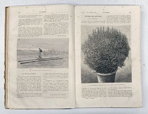 La Nature. Revue des sciences et de leurs applications aux arts et a l'industrie.  - Asta Libri, manoscritti e riviste [ASTA A TEMPO] - Associazione Nazionale - Case d'Asta italiane