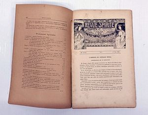 La Revue Spirite. Journal d'tudes psychologiques et spiritualisme exprimental.  - Asta Libri, manoscritti e riviste [ASTA A TEMPO] - Associazione Nazionale - Case d'Asta italiane