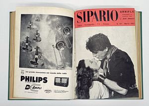 Sipario. Rassegna mensile dello spettacolo.  - Asta Libri, manoscritti e riviste [ASTA A TEMPO] - Associazione Nazionale - Case d'Asta italiane