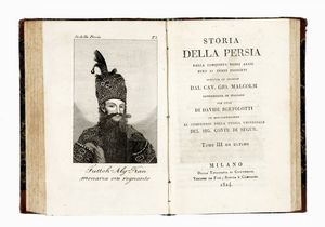 JOHN BARROW : Storia cronologica dei viaggi al Polo Artico intrapresi a fine di scoprire un passaggio fra l'Oceano Atlantico ed il grande Oceano... Vol I (-II).  - Asta Libri, manoscritti e riviste [ASTA A TEMPO] - Associazione Nazionale - Case d'Asta italiane
