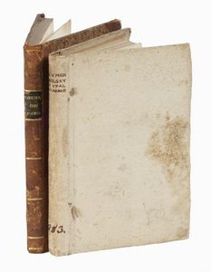 MATTEO BIFFI TOLOMEI : Confronto della ricchezza dei paesi che godono libert nel commercio del frumento con [...] la Toscana...  - Asta Libri, manoscritti e riviste [ASTA A TEMPO] - Associazione Nazionale - Case d'Asta italiane