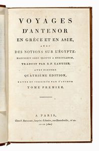 HENRY (DE) LA BEDOYERE : Voyage en Savoie et dans le midi de la France, en 1084.  - Asta Libri, manoscritti e riviste [ASTA A TEMPO] - Associazione Nazionale - Case d'Asta italiane