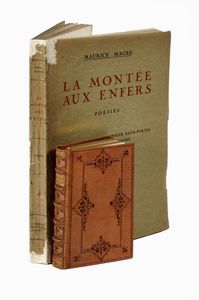MAURICE MAGRE : La Monte aux Enfers.  - Asta Libri, manoscritti e riviste [ASTA A TEMPO] - Associazione Nazionale - Case d'Asta italiane