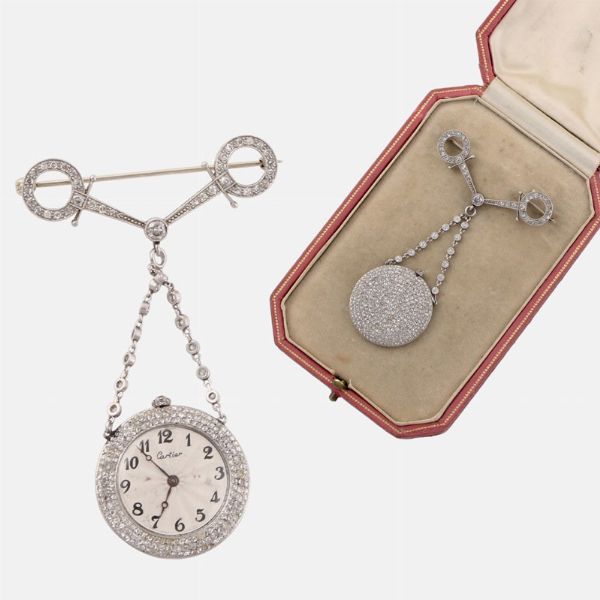 OROLOGIO PENDENTE  - Asta Speciale Gioielli - Associazione Nazionale - Case d'Asta italiane